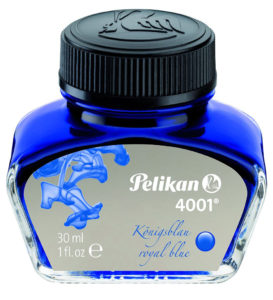Tinte blau Pelikan